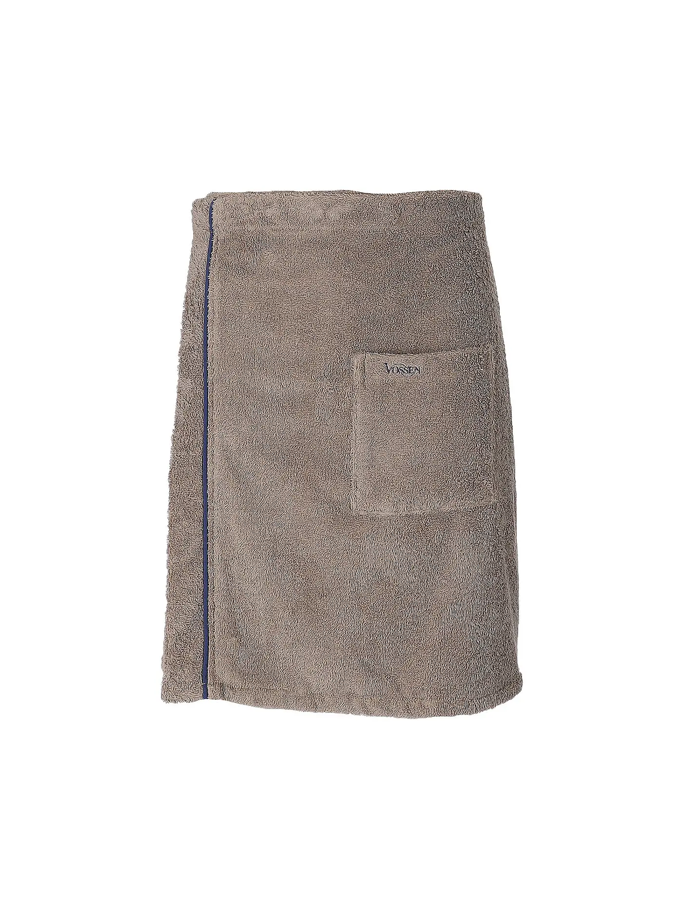 VOSSEN | Herren Saunakilt Lars Vegan Graphit | braun